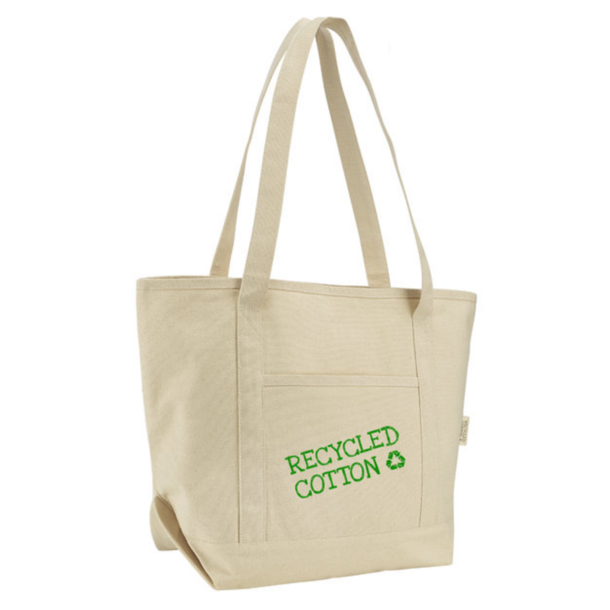 Einkaufs- und Freizeittasche aus recycelter Baumwolle